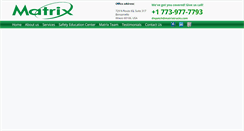 Desktop Screenshot of matrixtrucks.com